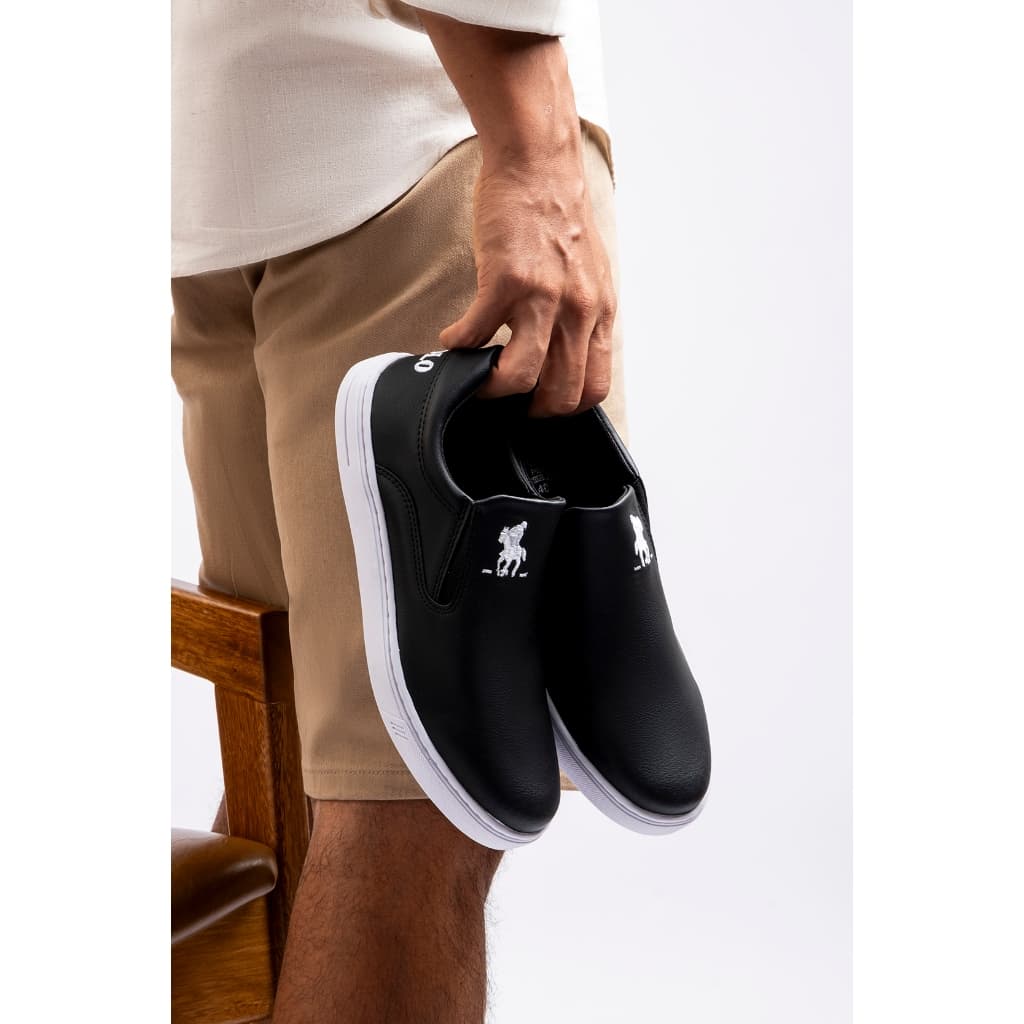 Sapatenis Polo Plus Slip On Mule Calce Fácil