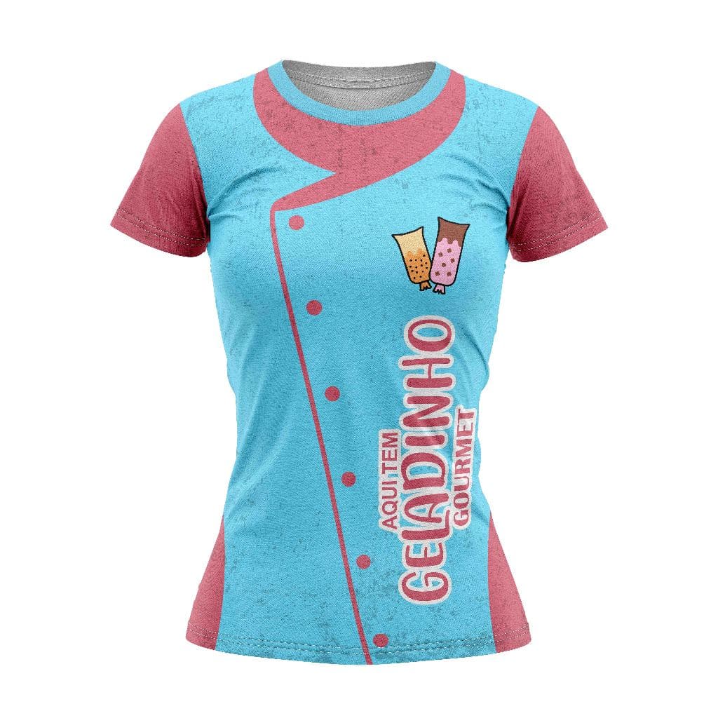 Camisa Camiseta JALECO GELADINHO GOURMET PROFISSÃO