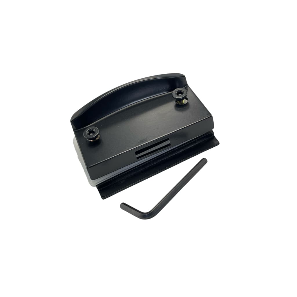Contra Fechadura Para Porta De Vidro V/V Vidro/Vidro + Chave Allen De Brinde