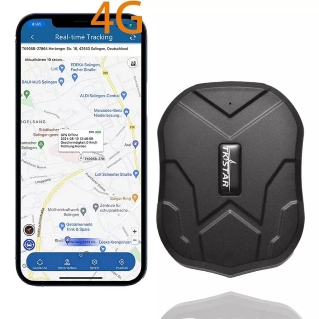 Rastreador Tk905 4g Gps Tracker Veicular Super Imã Top Marca TKSTAR