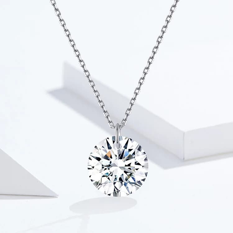 Kit Ponto de Luz Pedra Zirconia Colar Prata Pedrinha Delicado Versatil Minimalista Mulher Aço Inox
