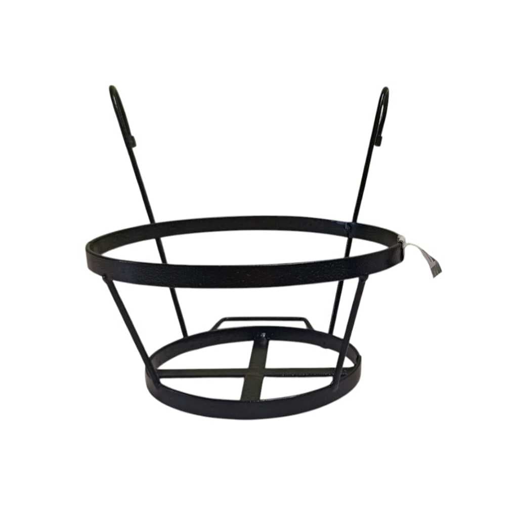 Suporte de Pendurar para Vaso Tipo Cestinha em Ferro – Plantas Flores Decoração Jardim e Varanda