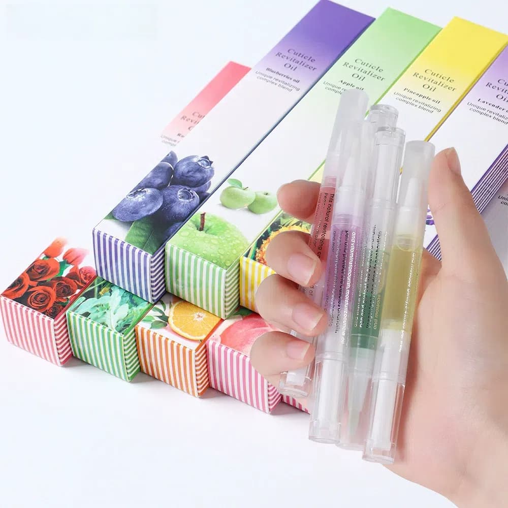 Kit 2/6/12 Pcs oleo para cuticula unha manicure gel acrigel hidratante
