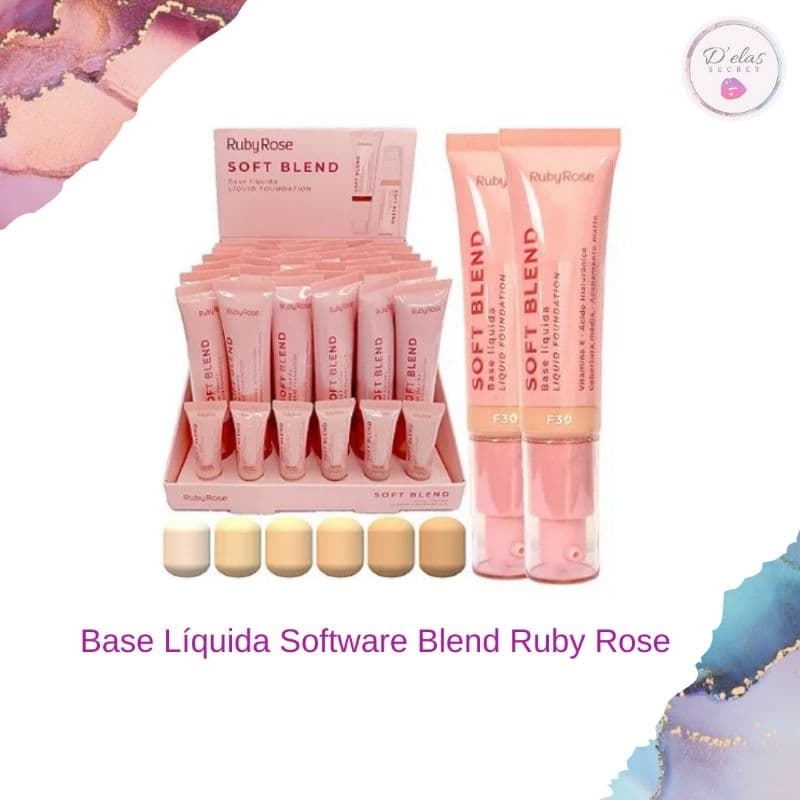 Base Líquida Soft Blend Ruby Rose