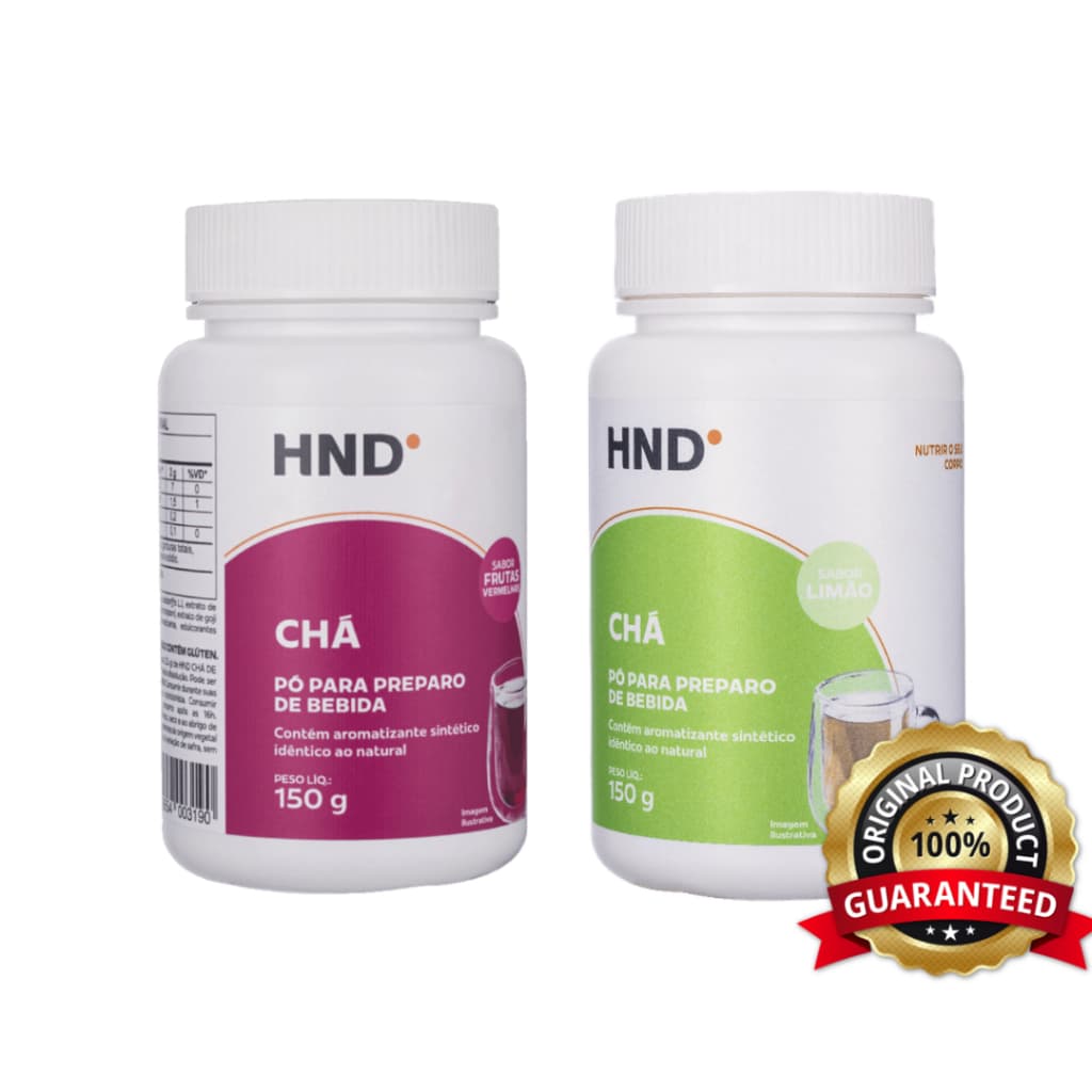 Kit Cha Frutas Vermelhas Hinode HND + Cha de Limao HND - 150g cada