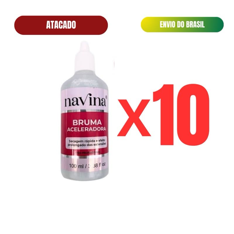 Bruma Navina 100ml Aceleradora Retenção Cilios Lashes Atacado