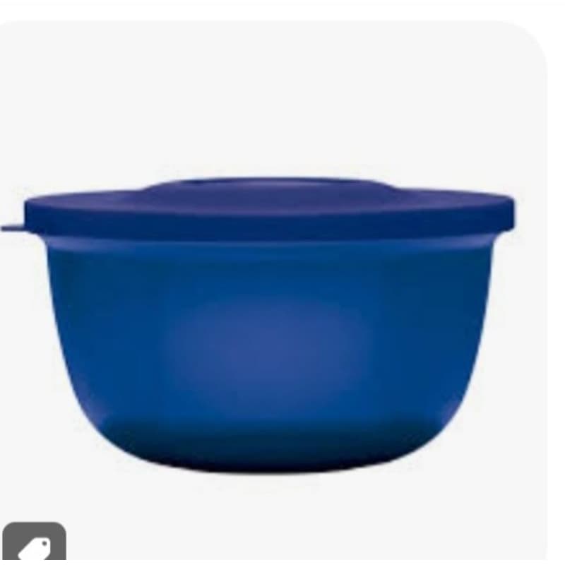 Tupperware Refri Safe 400 ml Azul Marinho Hermético linha conservar.