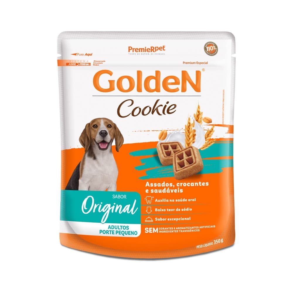 Golden Cookie Adultos Porte Pequeno 350 gramas