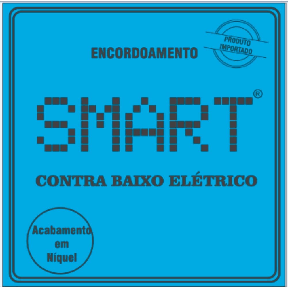 ENCORDOAMENTO PARA CONTRA BAIXO SMART NÍQUEL 5 CRD