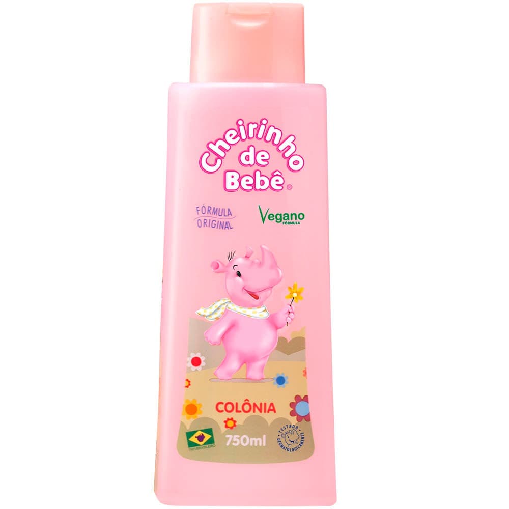 Colônia Cheirinho de Bebê  Rosa750 ml Kanitz