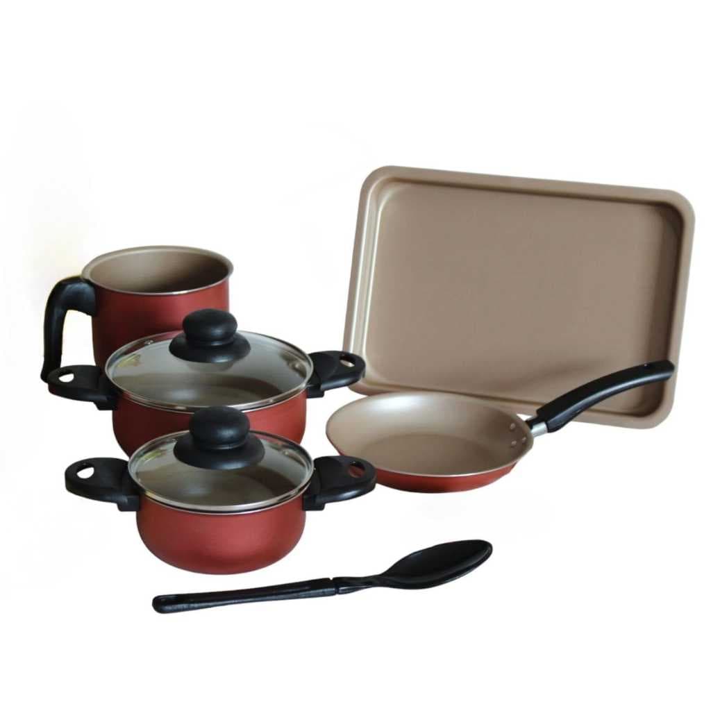 Kit Panelas Essencial Antiaderente Luz Nobre -  6 Peças