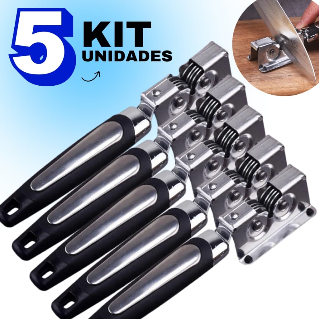 Amolador Afiador De Facas De Tesouras Aço Inox Profissional