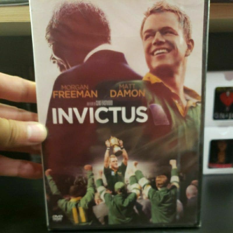 INVICTUS - DVD LACRADO