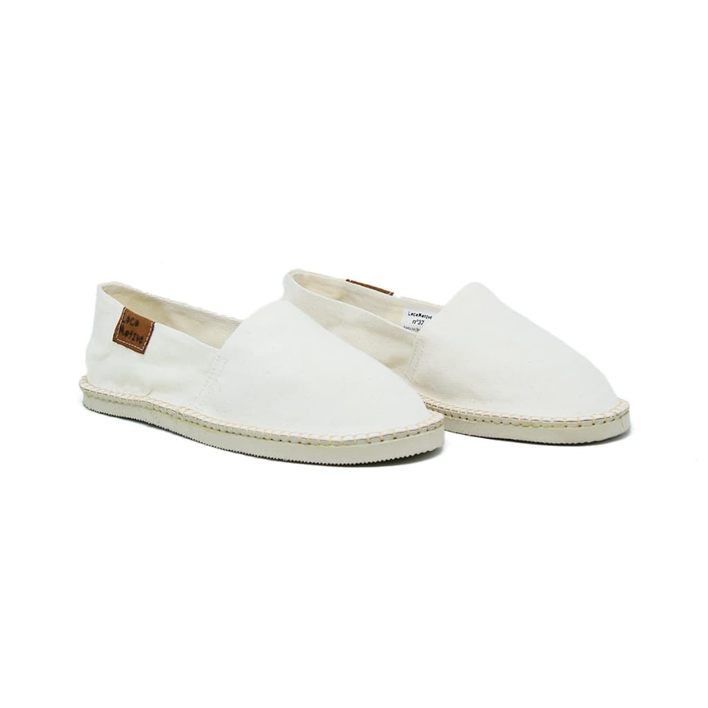 Alpargata Masculina Branca Tricô Confort Dia a Dia Festival SlipOn Moda Street Calce Fácil