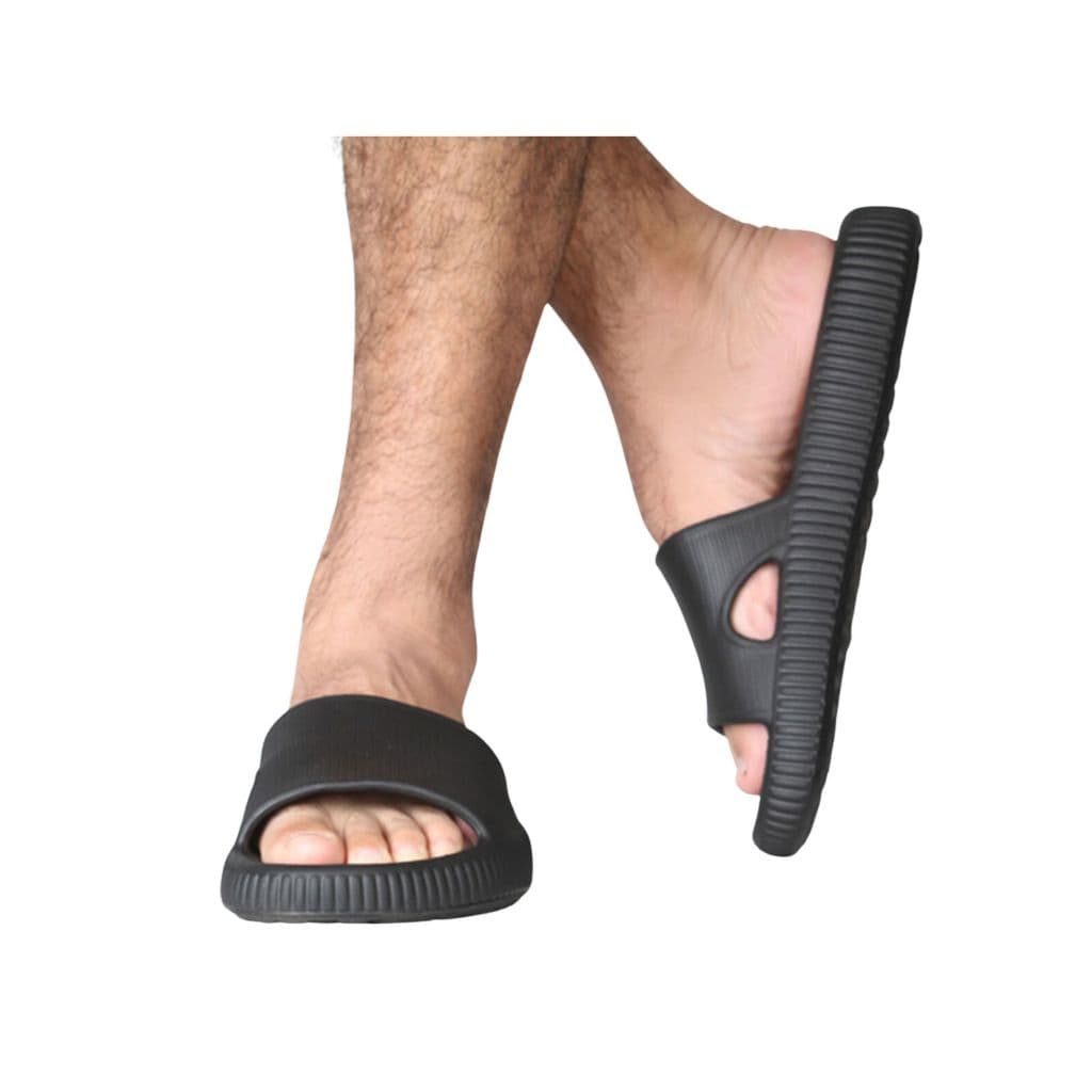 Chinelo Nuvem Slide masculino e feminino macio anatomico antiderrapante flexível confortável