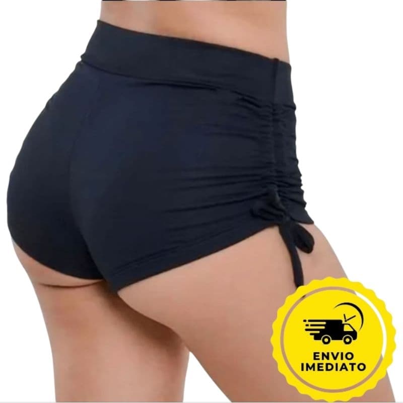 Biquíni Short Com Cordinha Moda Praia e Piscina