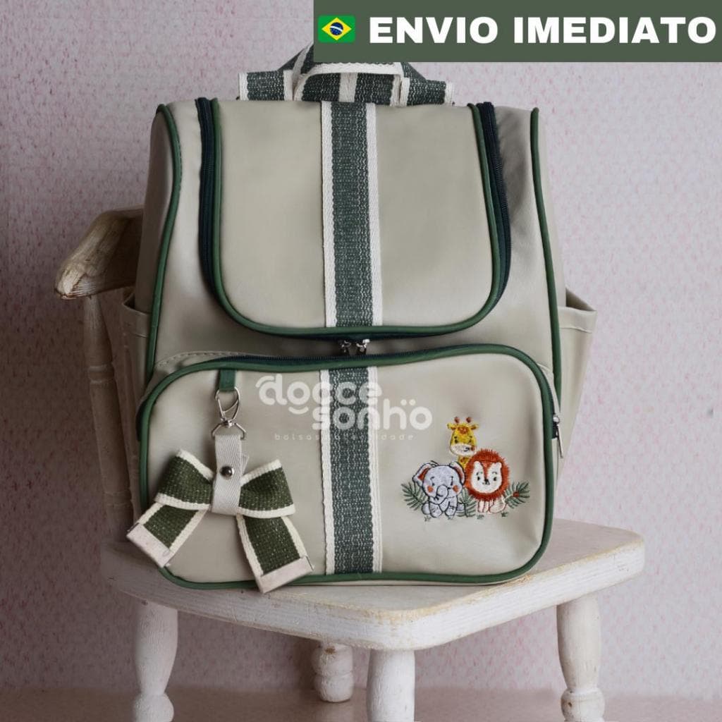 Mochila maternidade Multifuncional para bebê menino e menina 2 em 1 de Luxo, maternidade(MOCHILA VG)