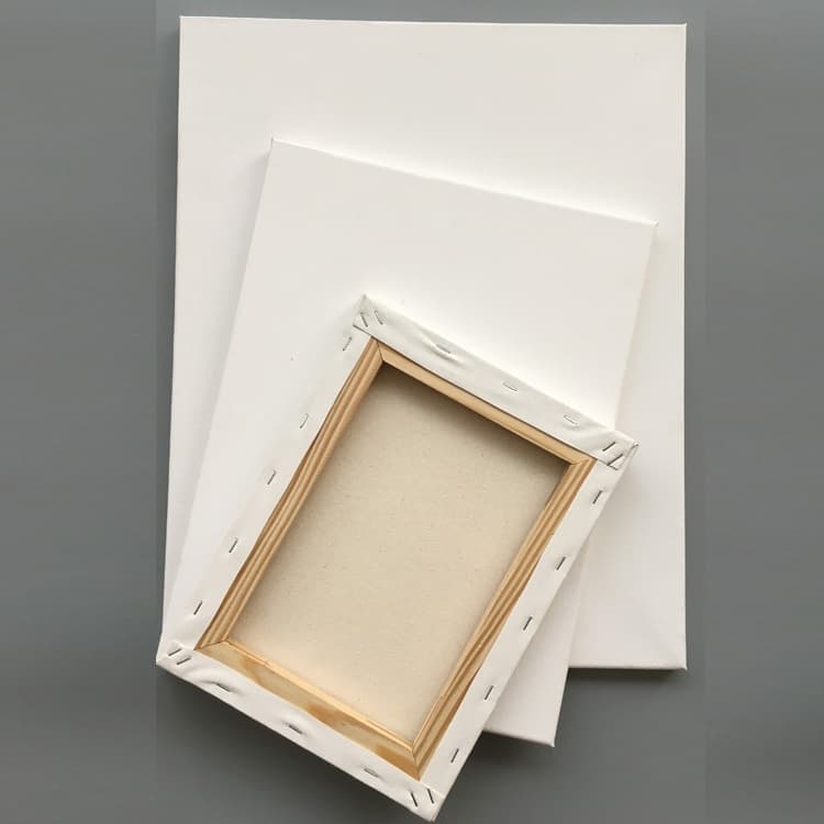 5 Telas  22 x 16 de Pintura Artística  Primer Triplo para Tintas à Óleo e Acrílicas