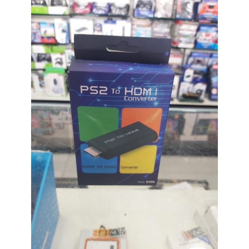 Adaptador Conversor PS2 Áudio Vídeo Av para Cabo HDMI