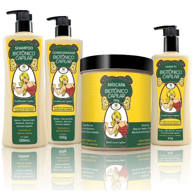 Kit Profissional Biotônico Capilar Hábito Brasil