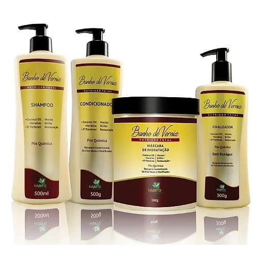 1 Kit Profissional BANHO DE VERNIZ Habito Hábito Brasil
