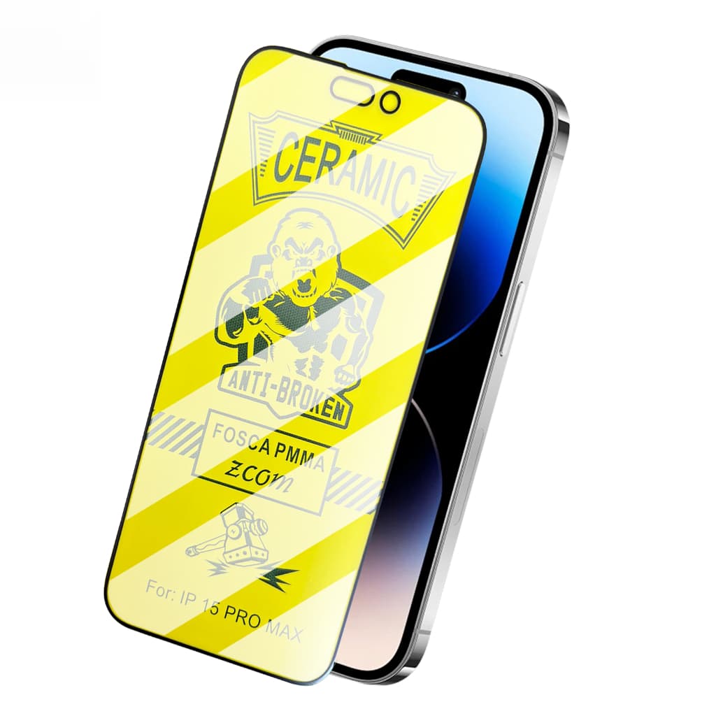 Aplicável a iPhone 15 14 13 12 11 XR X 8 7 6 Alta qualidade Película de cerâmica fosca para celular