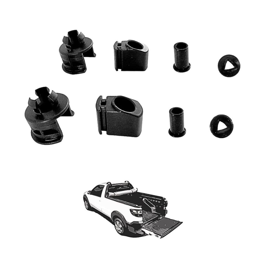 Kit Bucha Reparo da Tampa Traseira FIAT Strada 2013  2020