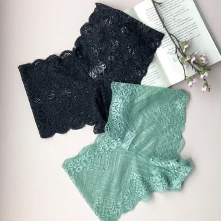Kit 2 Calcinhas Zed Gringa, Renda e Shorts de Dormir, Confortáveis, Cores Variadas