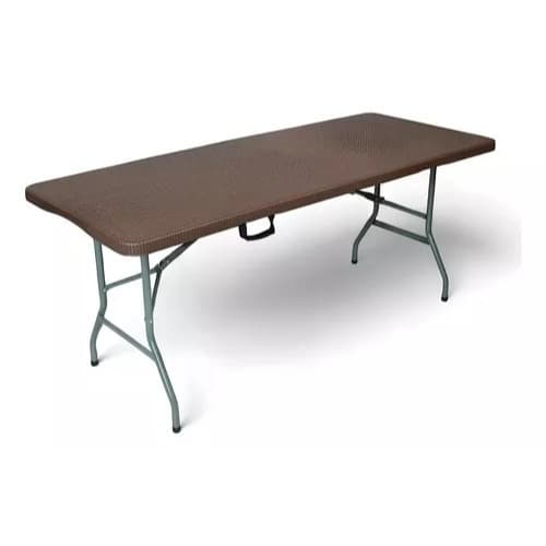 Mesa Dobrável Portátil Maleta Camping Praia com Alça 1,80m Imperdível