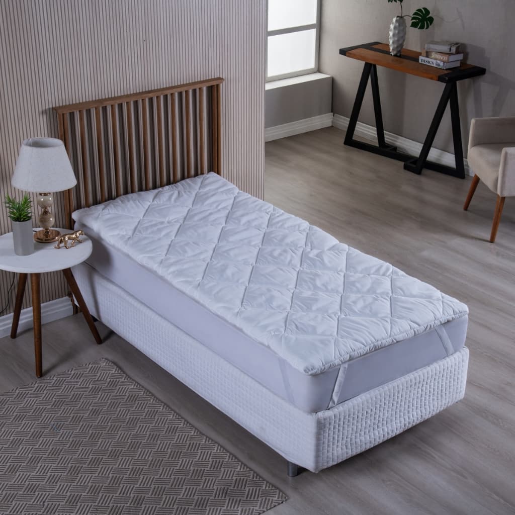 Pillow Top Solteiro Protetor de Colchão 1,88 x 88 Macio