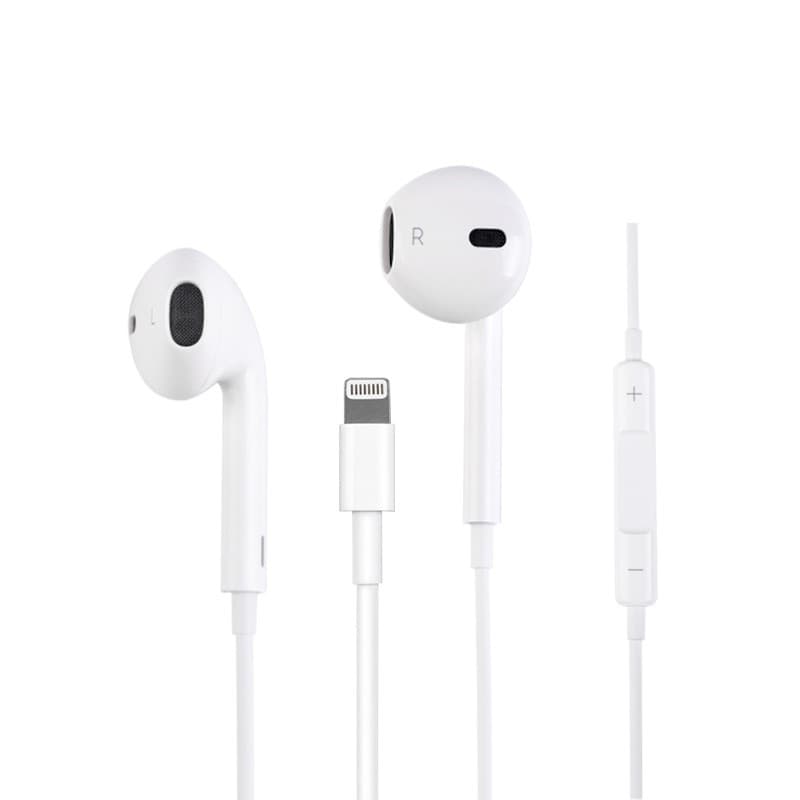 Fone de Ouvido Iphone Apple Lightning 7, 8 Plus, X, 11 Pro IPad iPhone 11 12 Entrada IOS Bluetooth