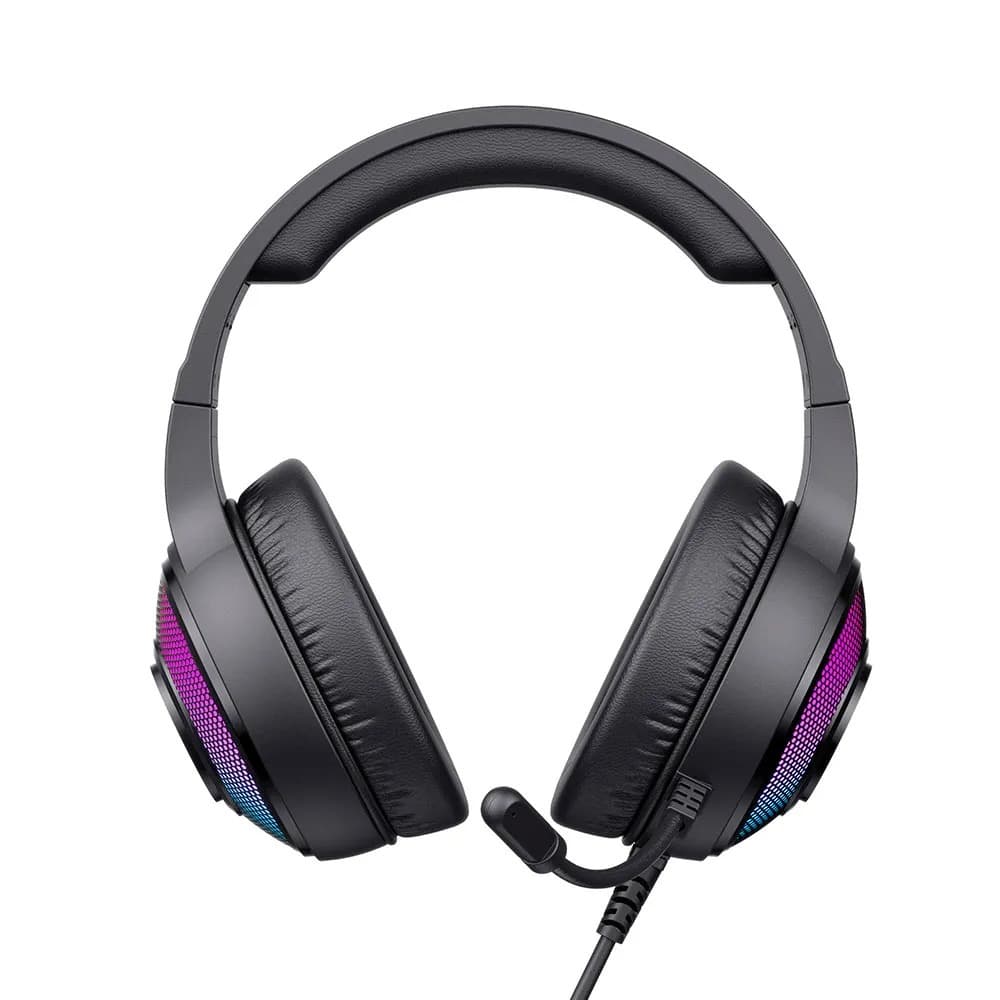 FONE GAMER HEADSET HAVIT H2042D P2 PC/USB RGB BLK