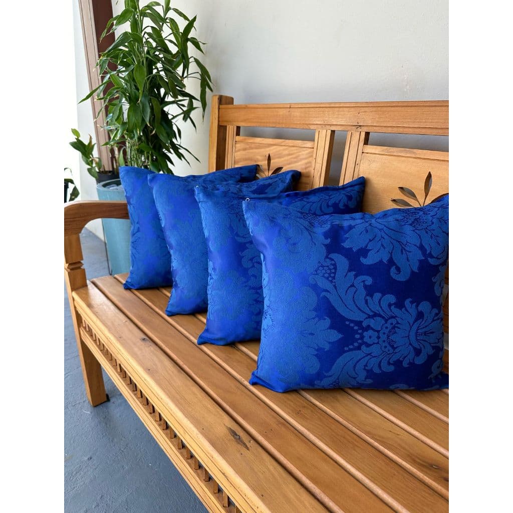 kit de almofadas jacquard 4 pçs