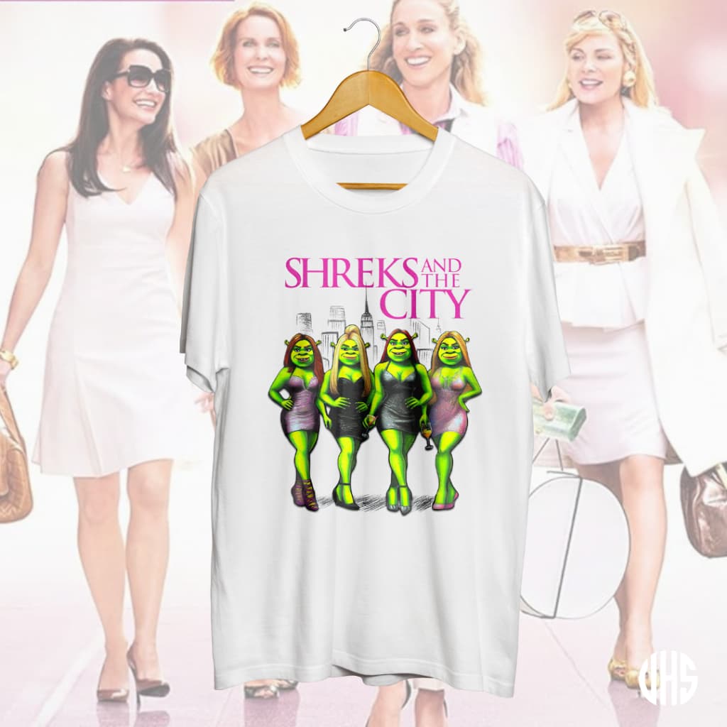 Camisa Sex And The City Shreks And The City Algodão Unissex