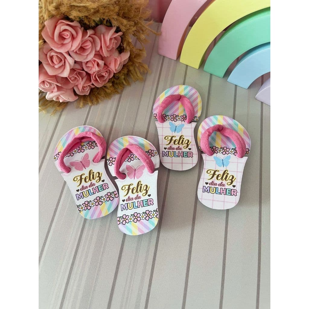 20/40/60 Card Chinelo de Xuxinha Mimo para Dia das Mulheres ( Xuxinha Sortida). Envio Rápido.