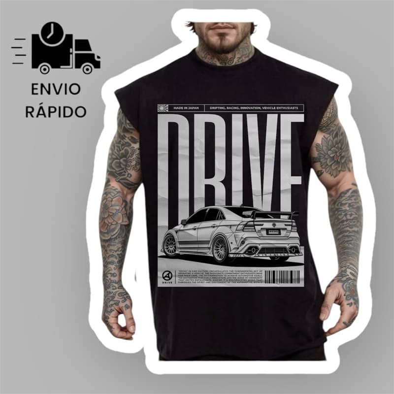 Camiseta Regata Masculina Oversized  100% Algodão Cavada Streetwear Estampada Machão Confortável Treino Camisa Academia