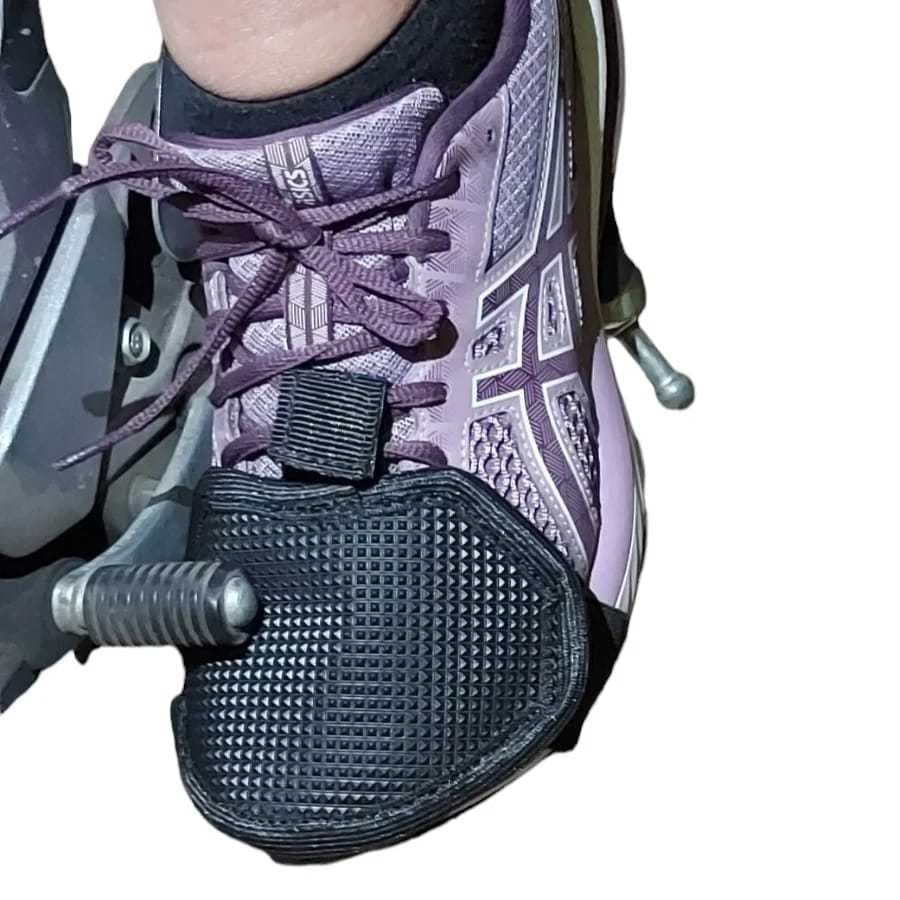 Protetor De Tênis Sapato Para Pedal Marchas Motos Universal Motoqueiro