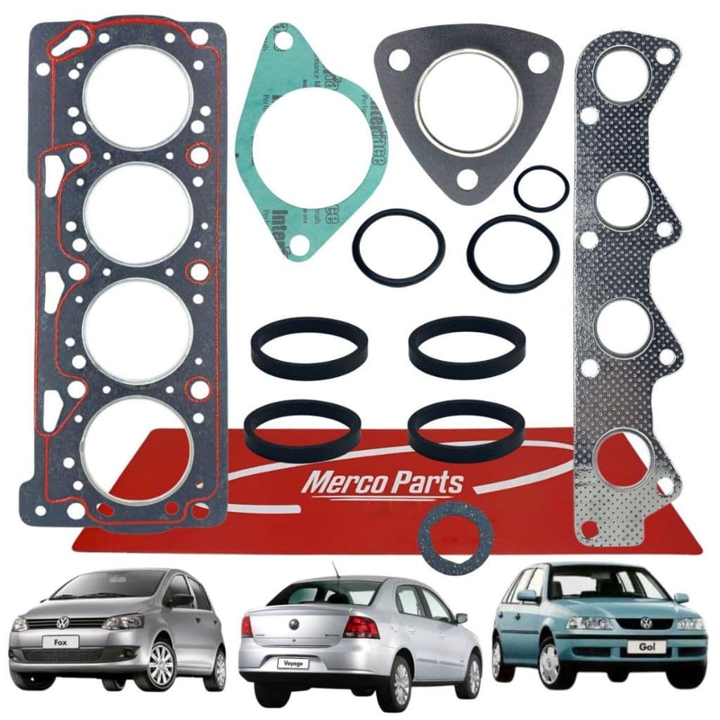 Kit Junta Cabeçote Superior Vw Fox Gol Voyage 1.0 8v Ea111