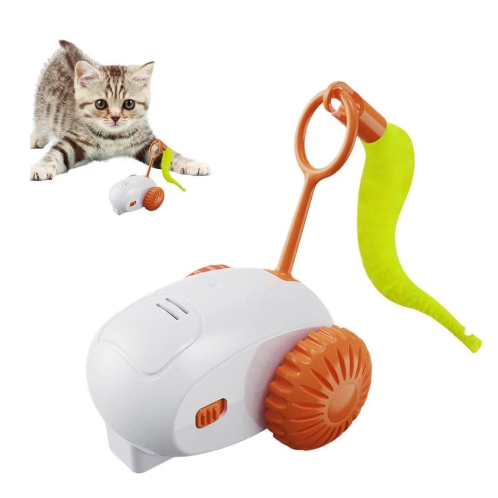 Brinquedo Para Gatos Pet Interativo automatico carrinho robo Elétrico Recarregável