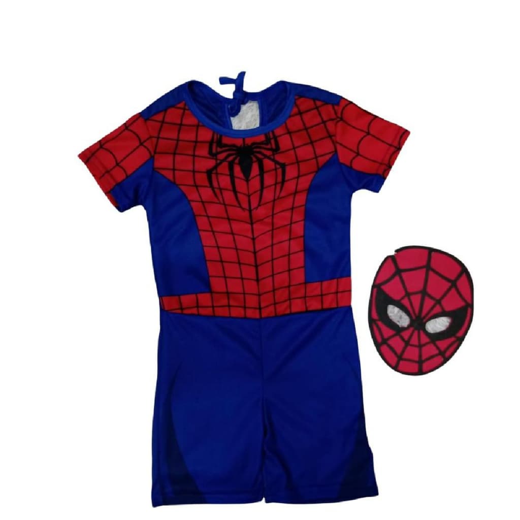 Fantasia Infantil Menino Aranha Roupa Criança