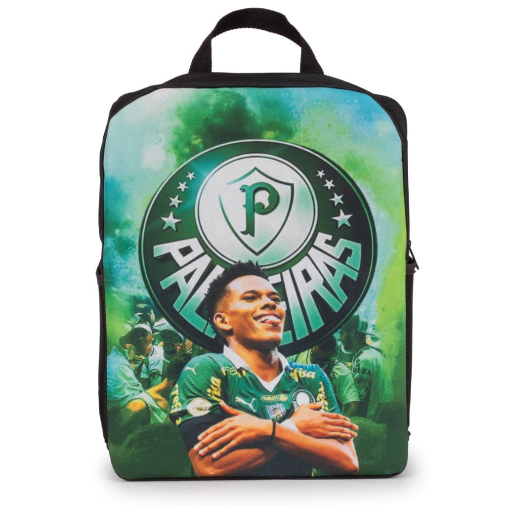 Bolça Mochila Time Palmeiras/Estevão Resistente Reforçado Em Alta Modinha