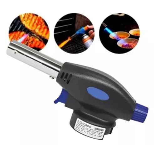 Maçarico Culinário Profissional Portátil Regulagem Gourmet