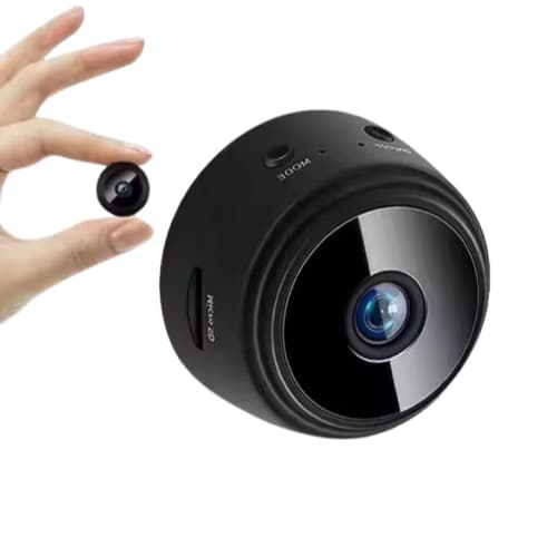 Mini câmera WiFi A9 1080P com visão noturna, detecção de movimento e monitoramento remoto sem fio