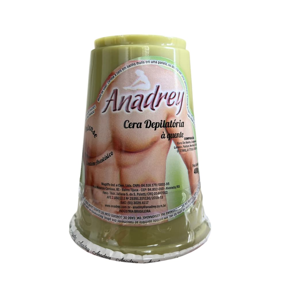 Cera Depilatória a Quente Anadrey Intense 400g