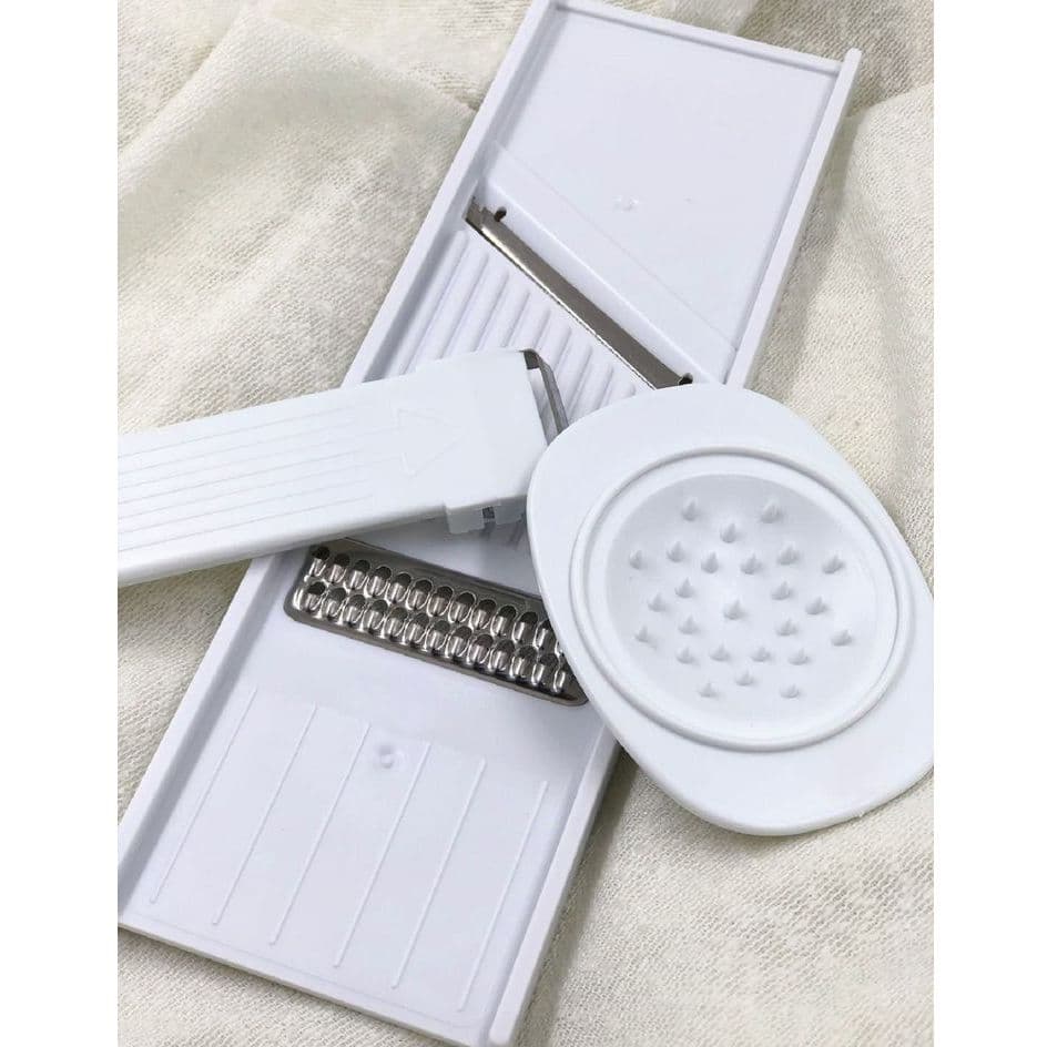 Fatiador Descascador Cortador Boleador Ralador de Legumes Kit 4 em 1