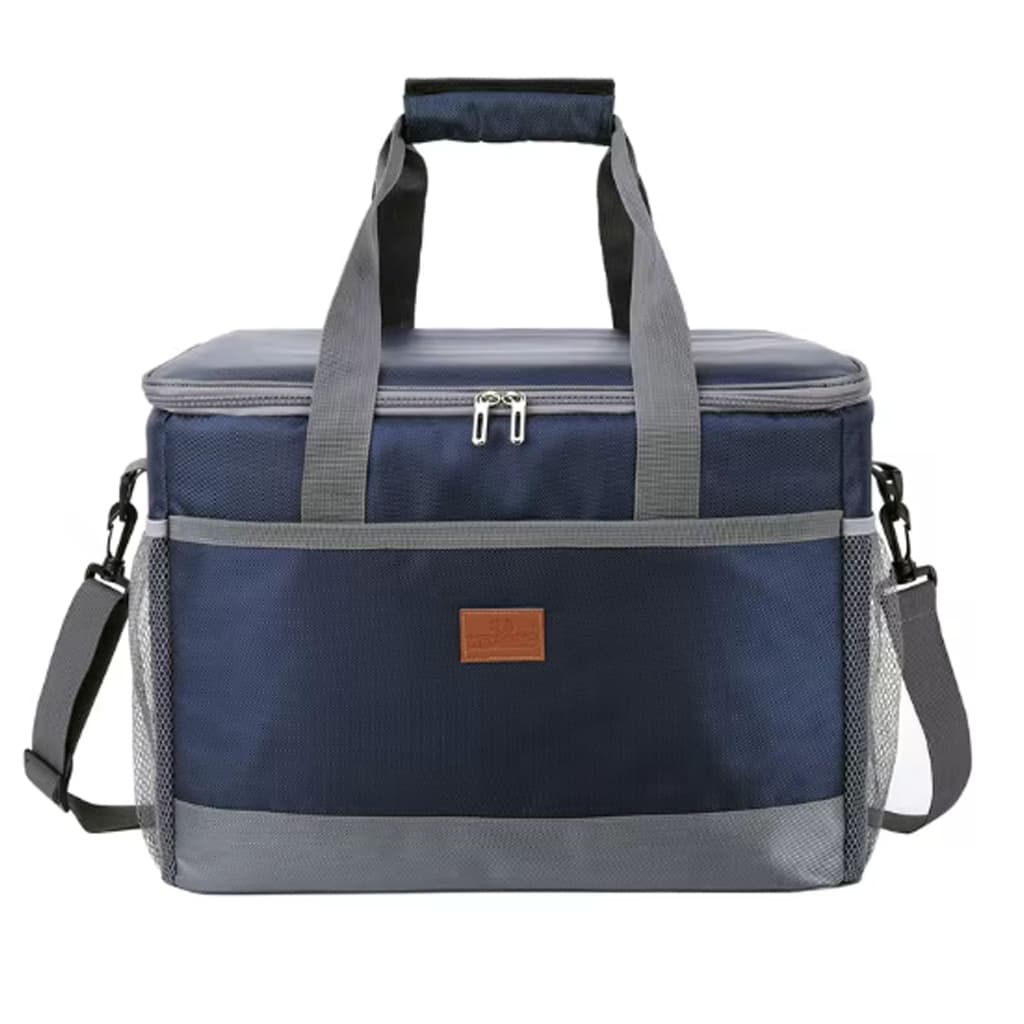 Bolsa Térmica Cooler 30L Impermeável Bag com Alça Praia Viagem Azul - WCT FITNESS