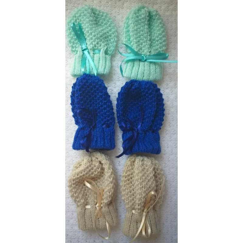 kit 03 luvas bebê
