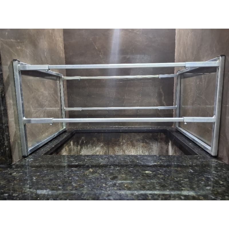 Suporte Extensor Ajustável Para Churrasqueira Grelha alvenaria