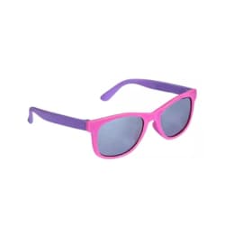 Óculos De Sol Flexível Silicone Infantil Polarizado Uv400 Rosa e lilás