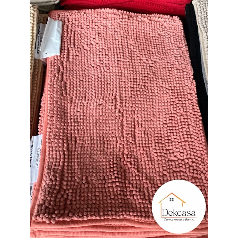 tapete de porta tipo macarrão 37x57 ANTIDERRAPANTE
